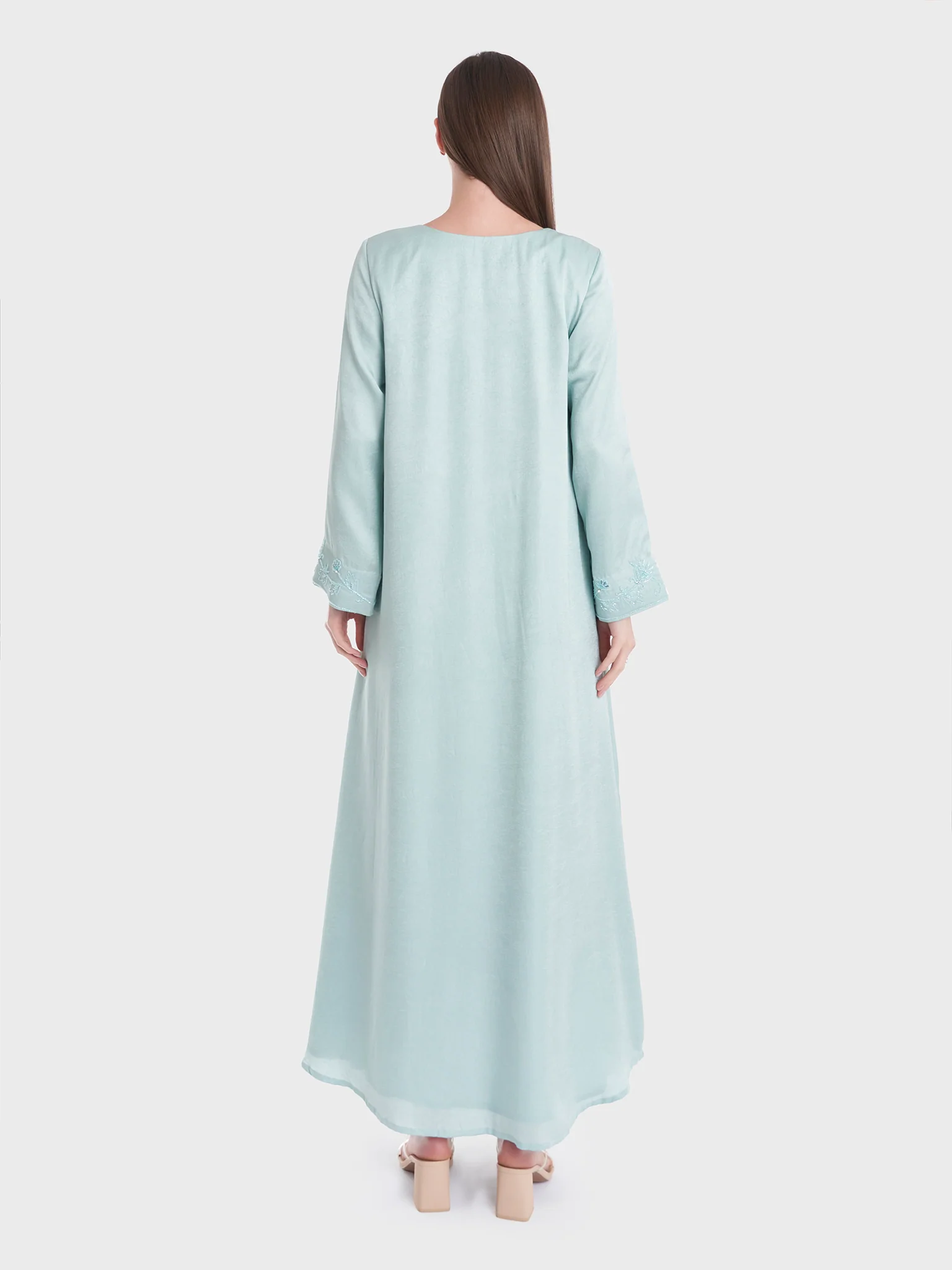 Seagreen Jalabiya with Handwork (VW60) - Image 4