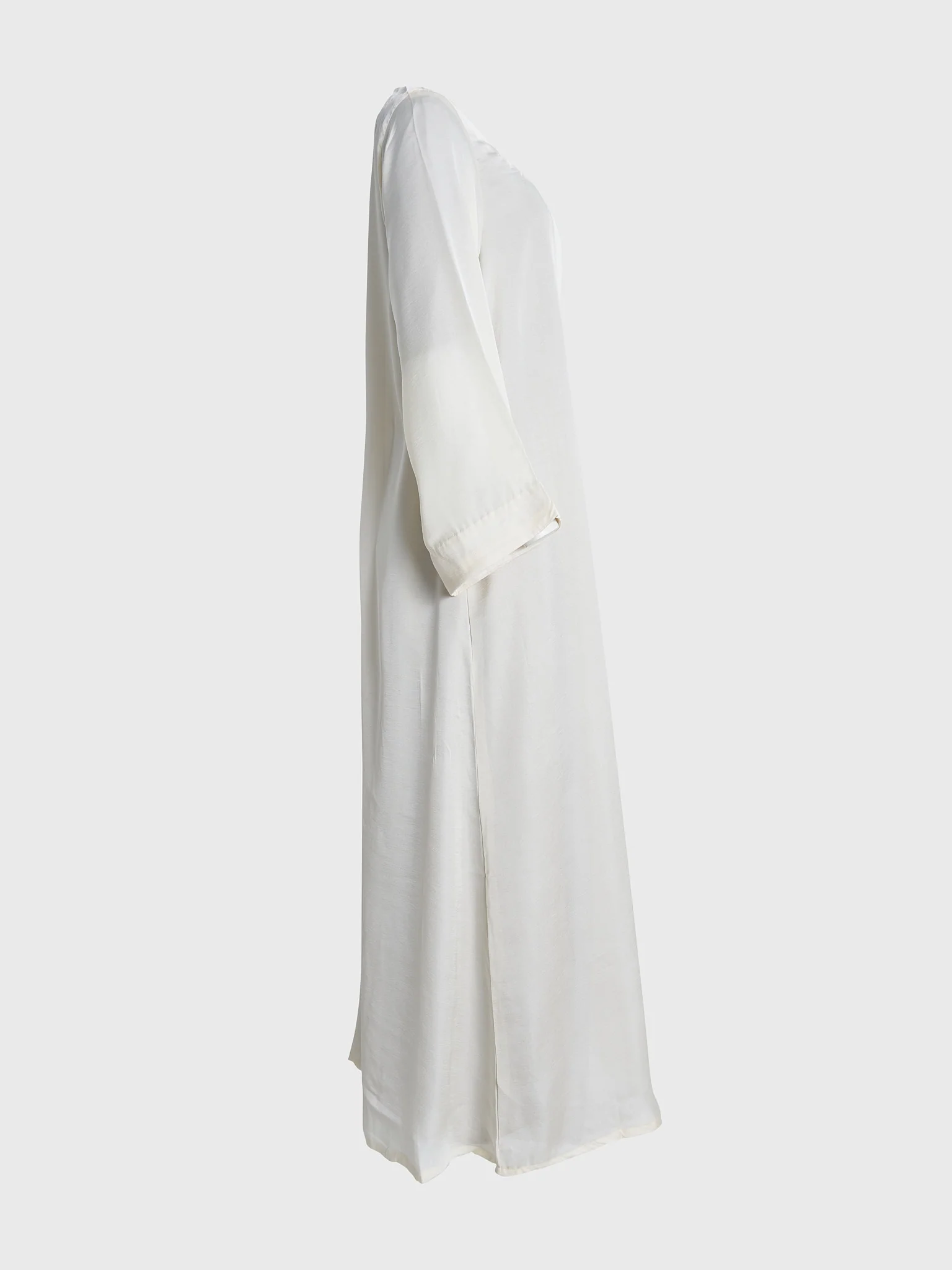 Solid Jalabiya with Jacket - Image 4
