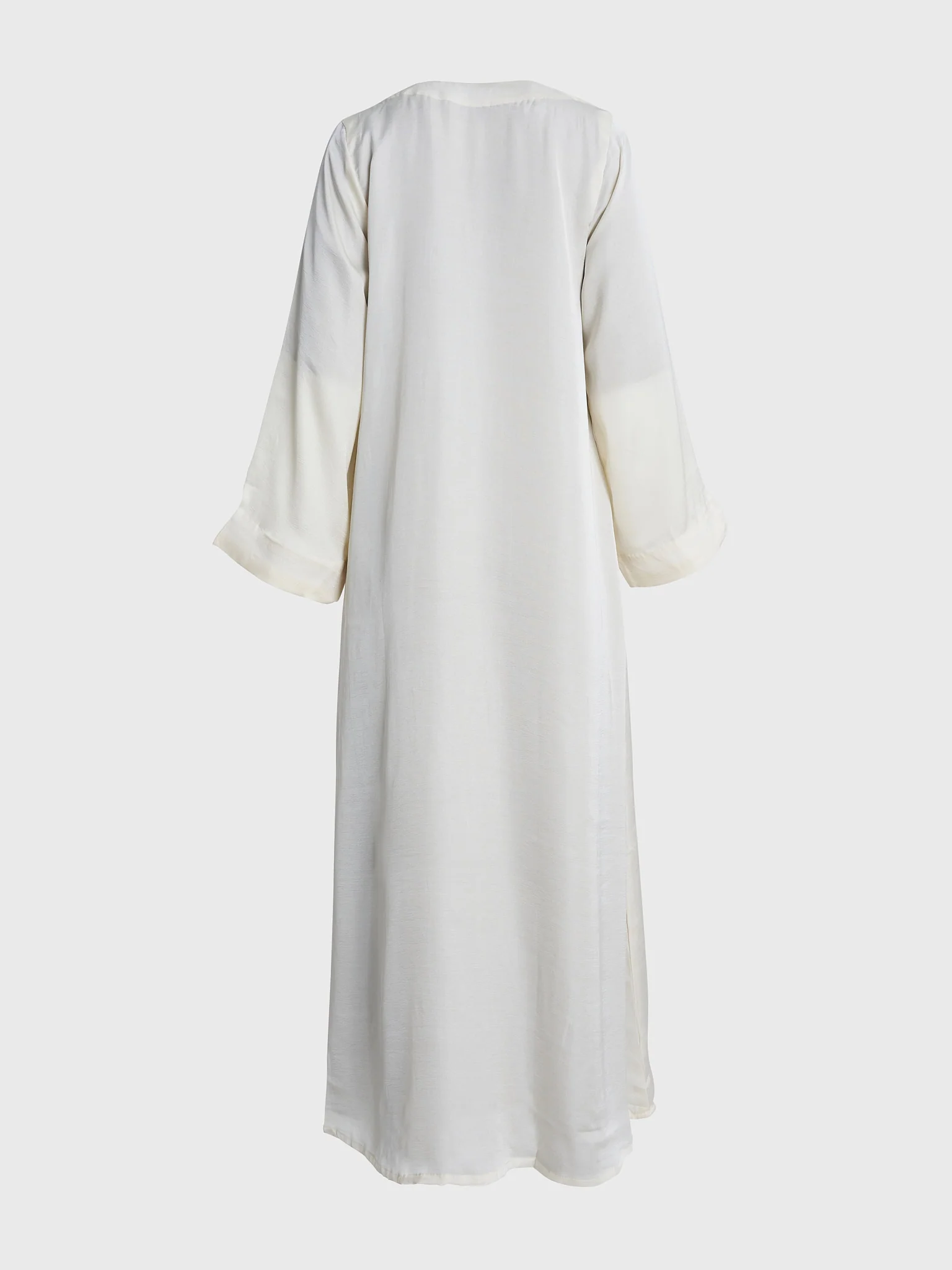 Solid Jalabiya with Jacket - Image 6