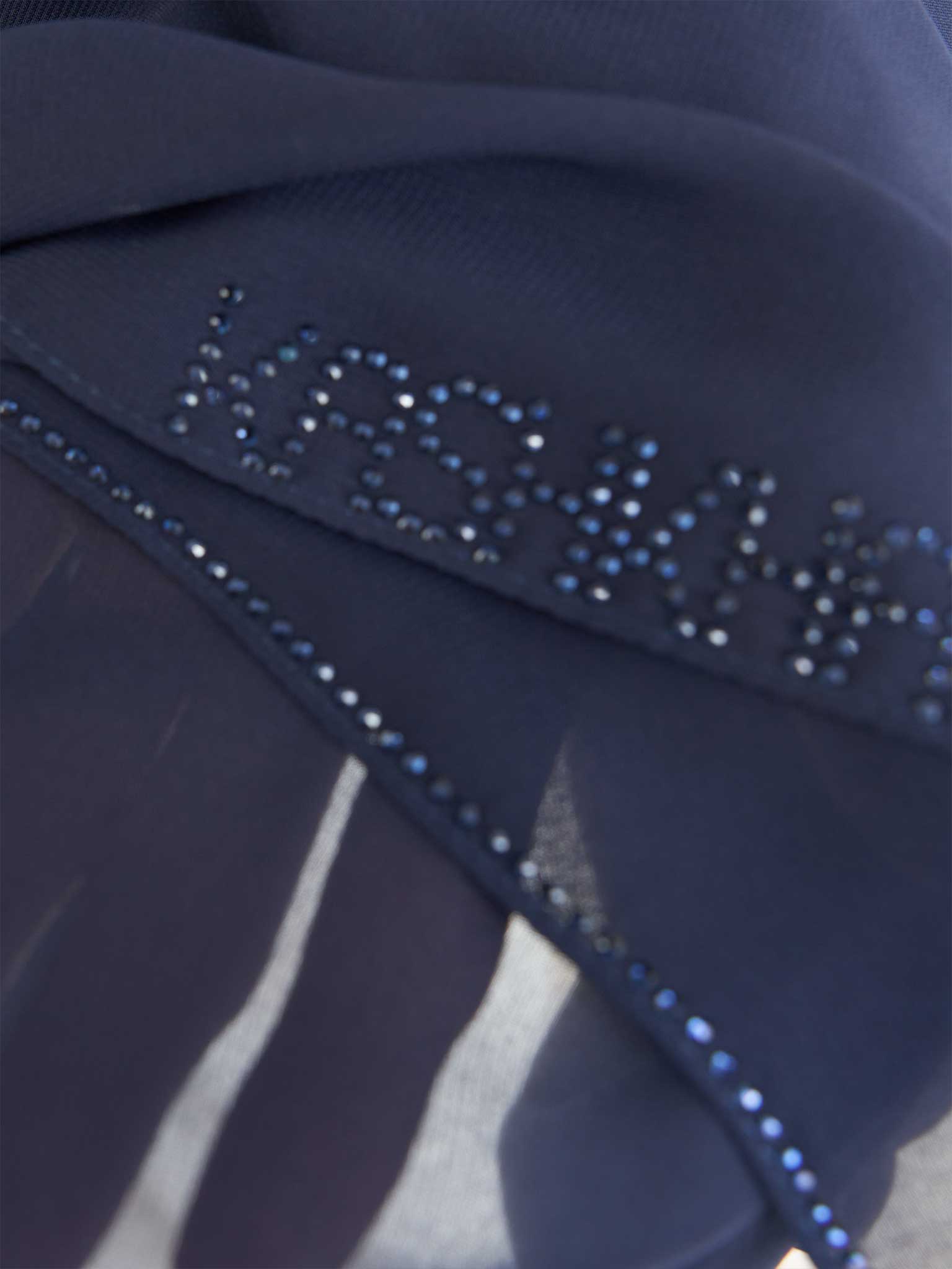 Stone Line Border Chiffon Hijab (KP11351L) - Image 51