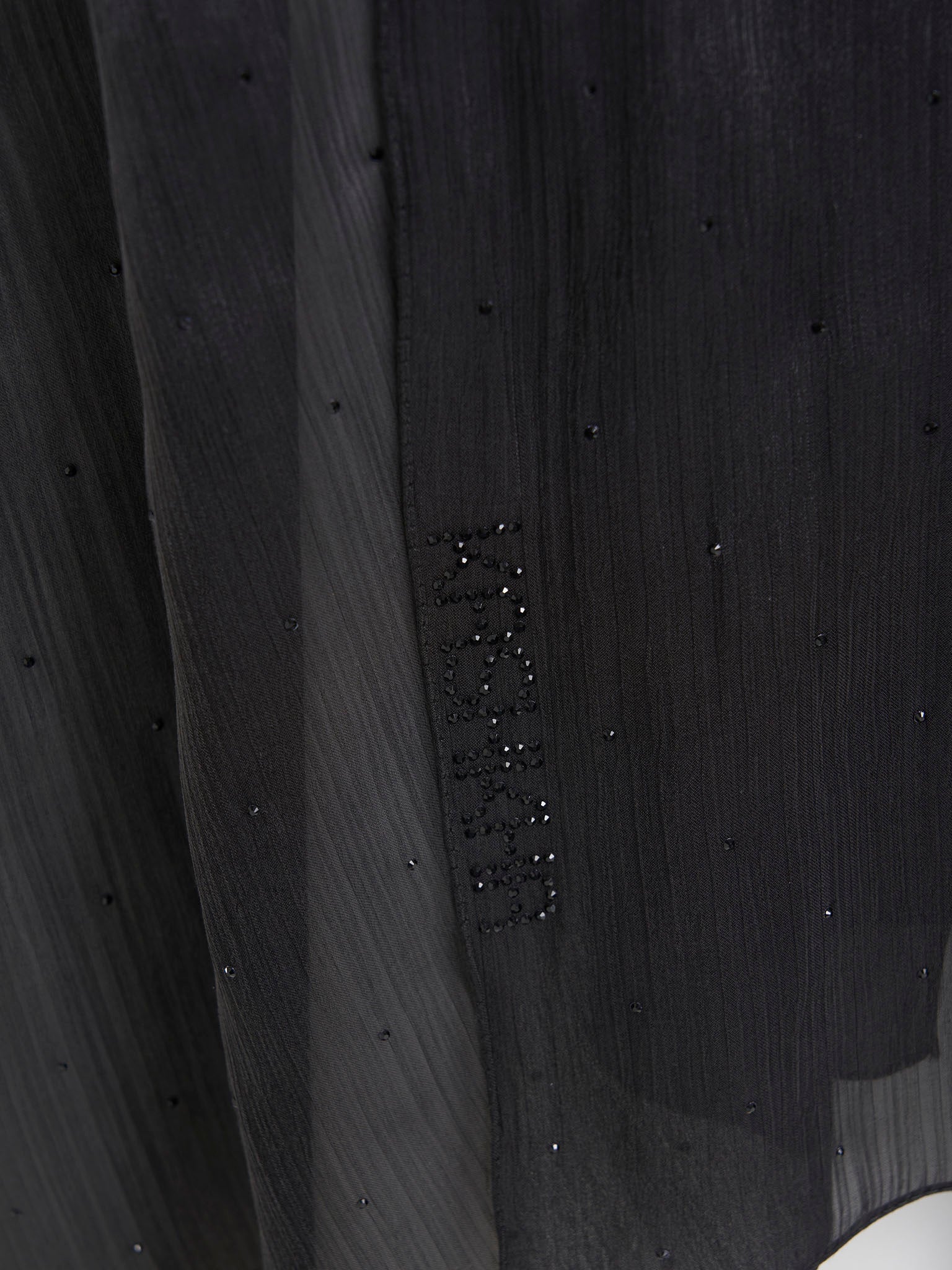 Shimmering Crushed All Over Scattered Stone Hijab (KP15490L) - Image 3
